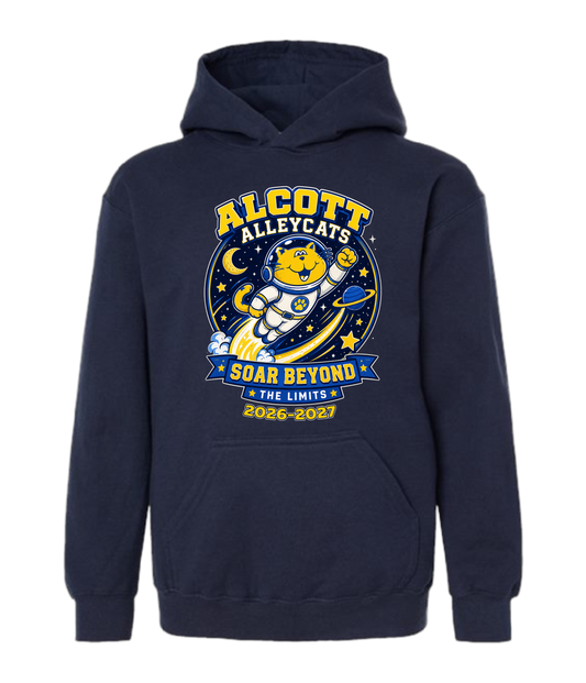 Alcott Elementary Soar Beyond Hoodie – Adult