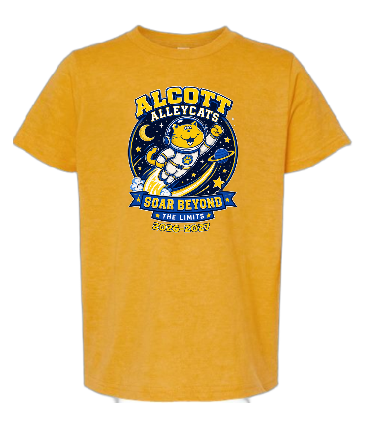 Alcott Elementary Soar Beyond T-Shirt – Adult