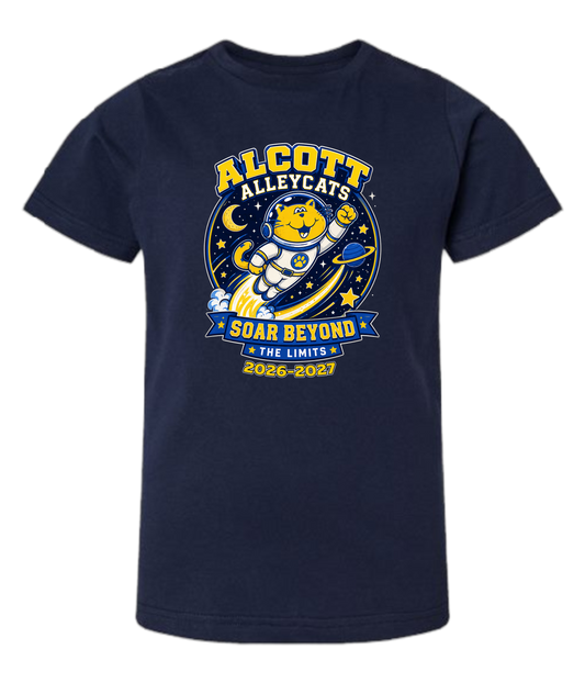 Alcott Elementary Soar Beyond T-Shirt – Adult