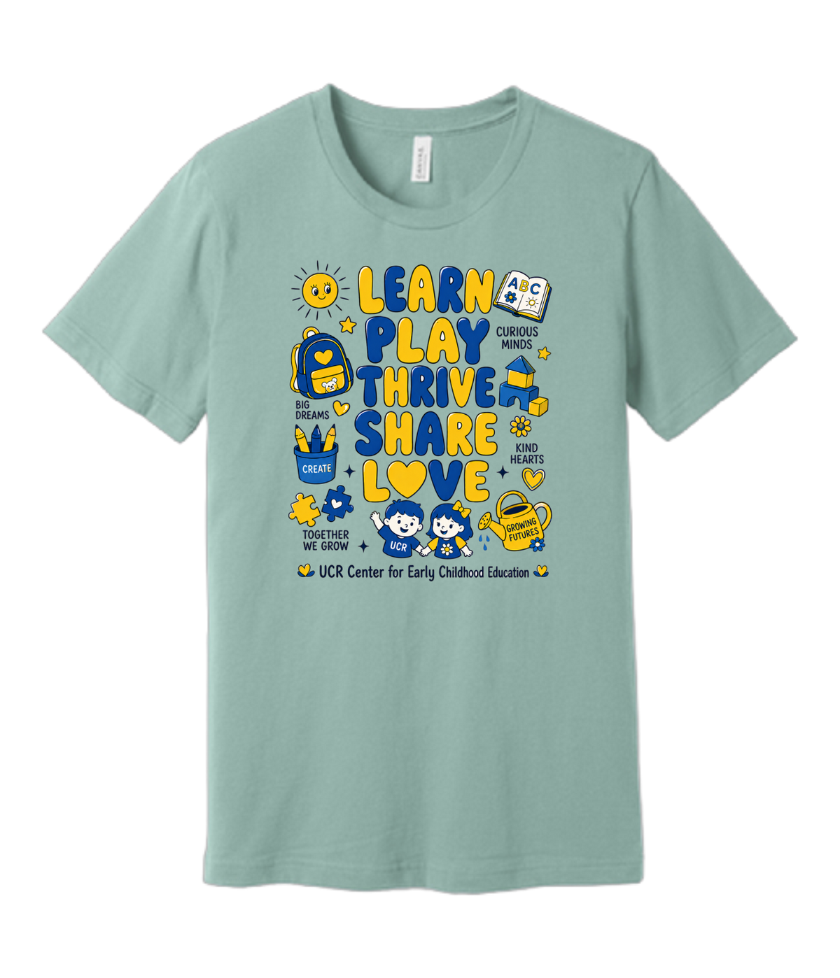 UCR Early Childhood Education Premium Adult T-Shirt