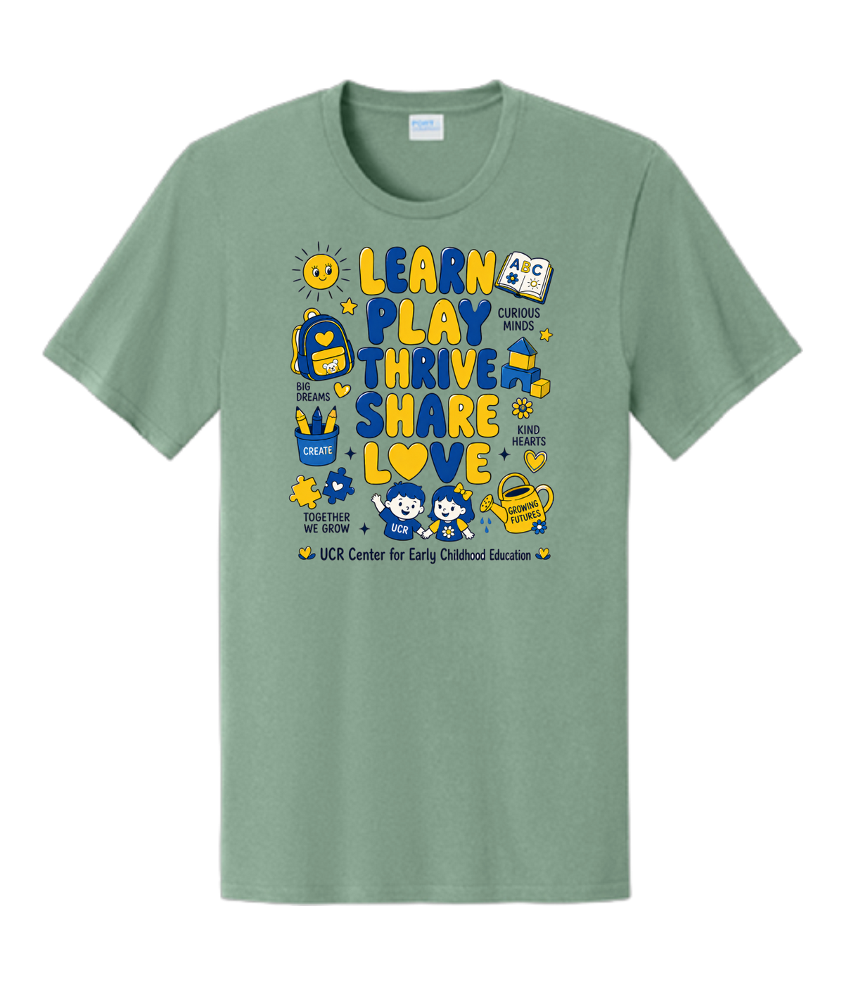 UCR Early Childhood Education Adult T-Shirt