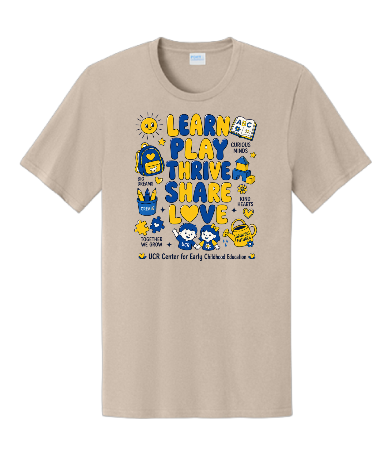 UCR Early Childhood Education Adult T-Shirt