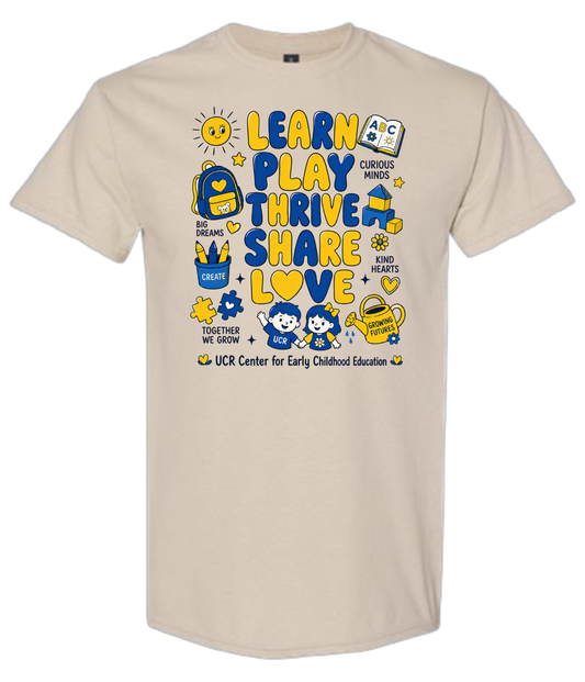 UCR Early Childhood Education Adult T-Shirt