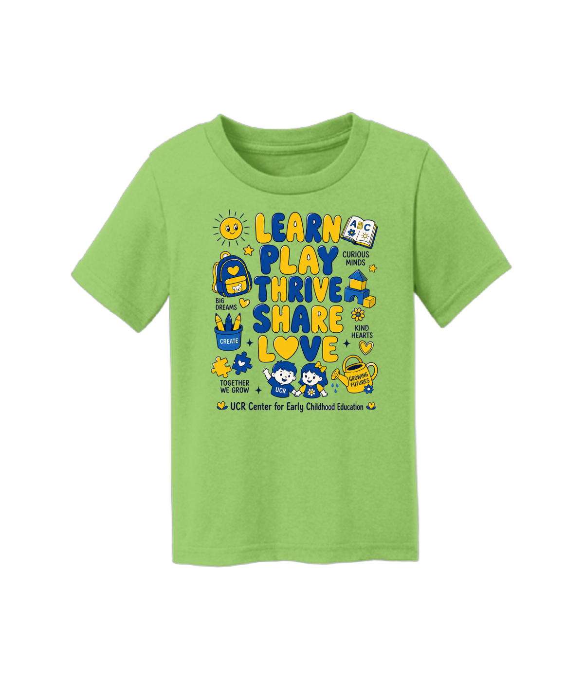 UCR Early Childhood Education Toddler T-Shirt