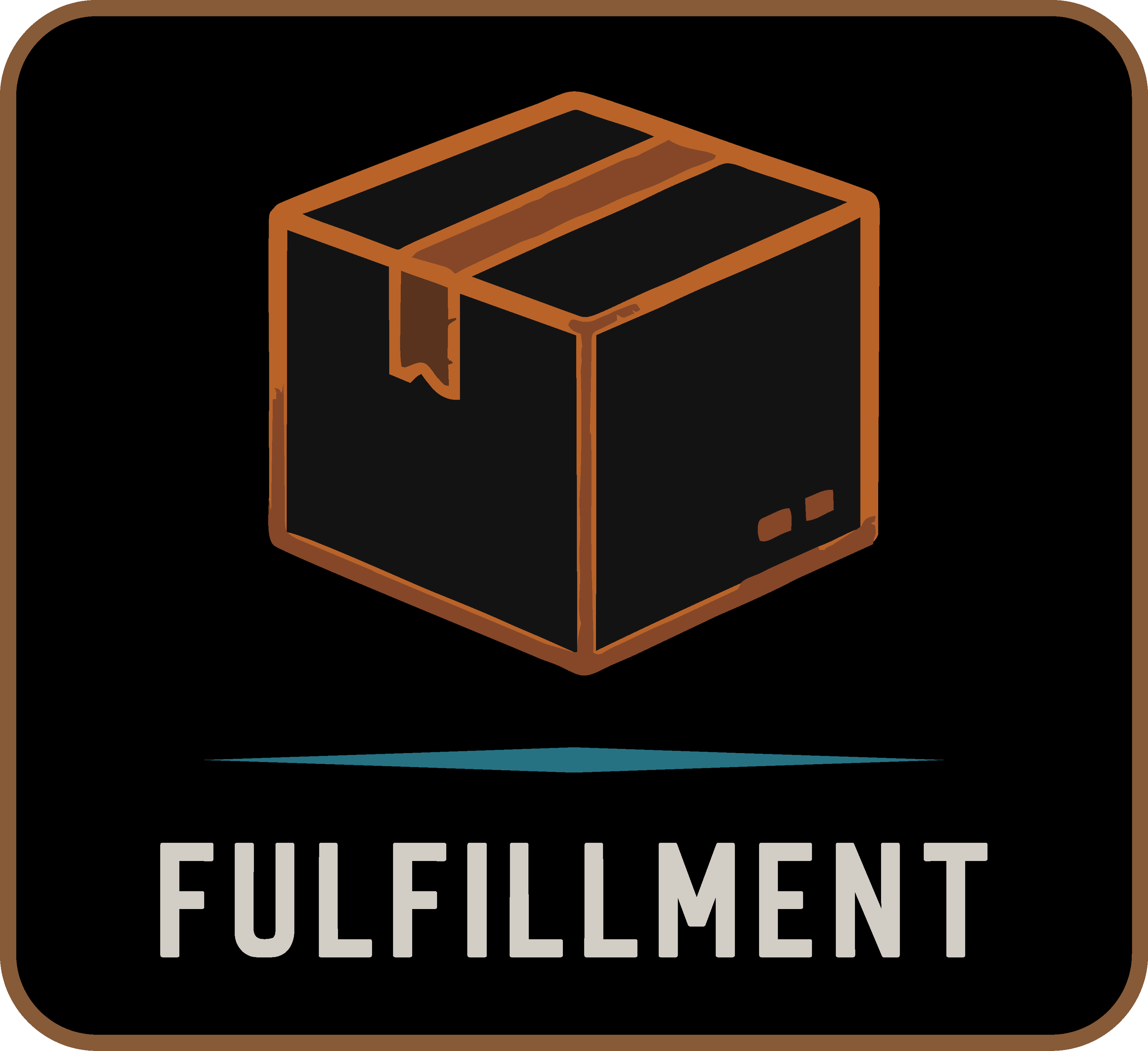 Fulfillment icon for Factory 59 packing, delivery, and online store order support